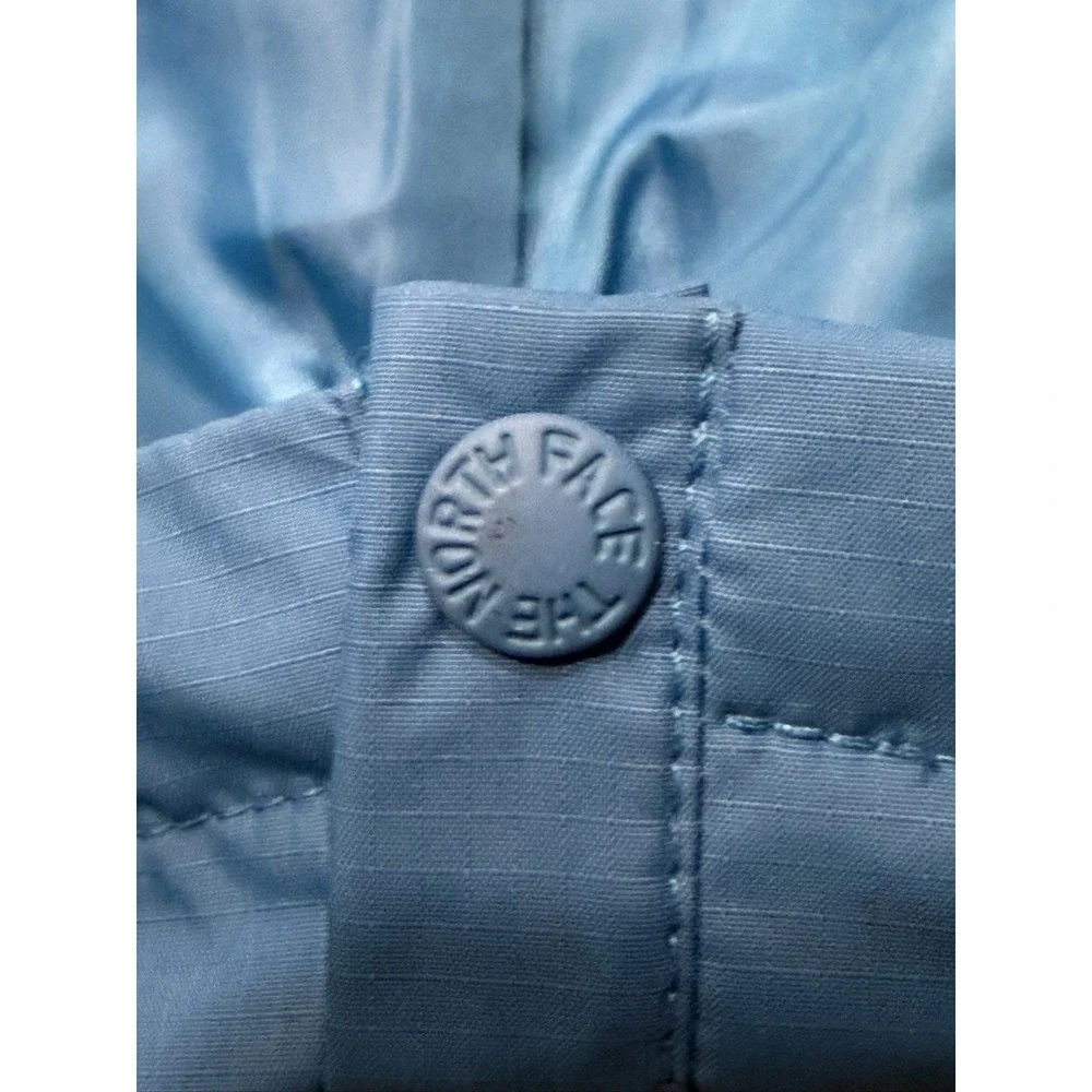The North Face Antora DryVent Jacket Mens Large Blue Black Waterproof Hooded